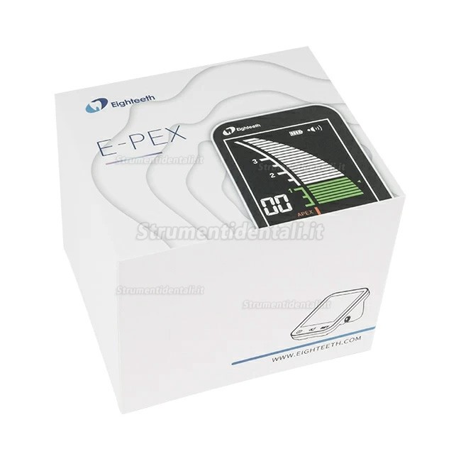 Eighteeth E-Pex Pro Rilevatore apicale odontoiatrici (Compatibile con E-connect PRO) Eighteeth E-Pex Pro Rilevatore apicale odontoiatrici (Compatibile con E-connect PRO)