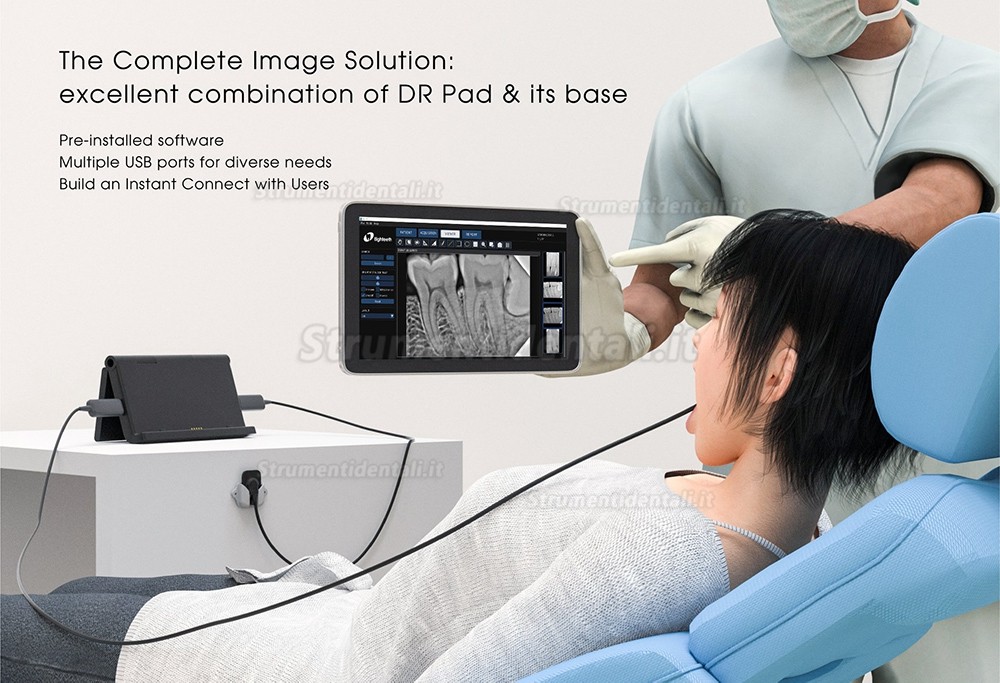 Sensore RVG odontoiatrico / Sensore intraorale digitale Eighteeth® Nanopix