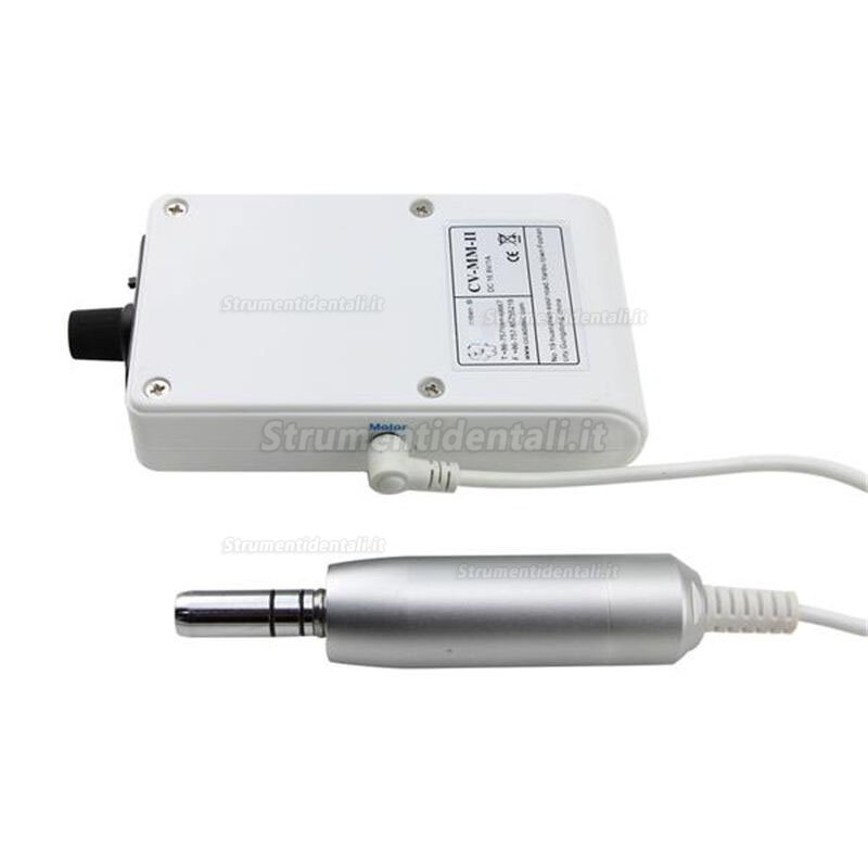 Micromotore elettrico portatile dentale per manipolo senza spazzole per rettifica dei denti