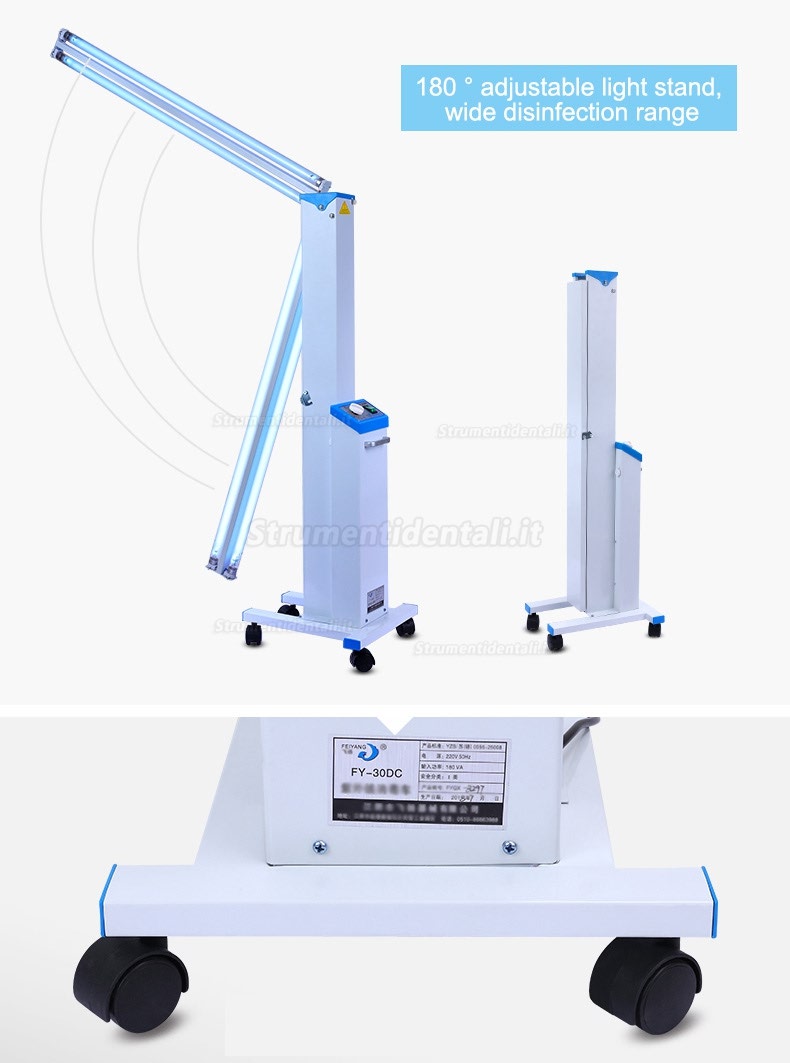 FY®30DC Portatile Portatile Medico Ultravioletta + Ozono Disinfezione Auto Lampada Ultravioletta Disinfezione Auto Philips Lampada Ultravioletta 30WX2 FY®30DC Portatile Portatile Medico Ultravioletta + Ozono Disinfezione Auto Lampada Ultravioletta Disinfezione Auto Philips Lampada Ultravioletta 30WX2