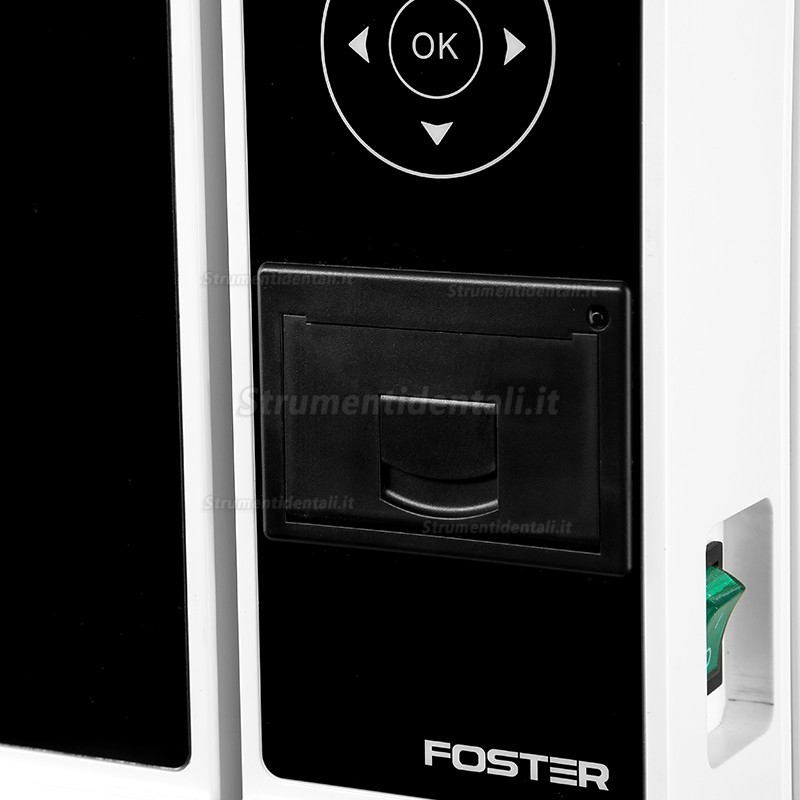 Fomos Foster 8/12L Autoclave Sterilizzatore a vapore Classe B con stampante Fomos Foster 8/12L Autoclave Sterilizzatore a vapore Classe B con stampante