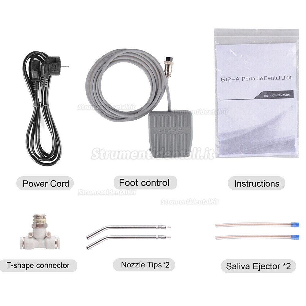 GOARD G12-A riunito odontoiatrico portatile / riunito portatile per dentisti GOARD G12-A riunito odontoiatrico portatile / riunito portatile per dentisti