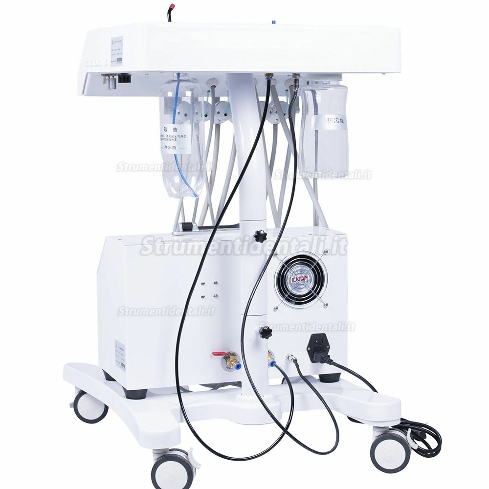 GREELOY® GU-P302 Portastrumenti per unità odontoiatriche + GU-P300 compressore d'aria