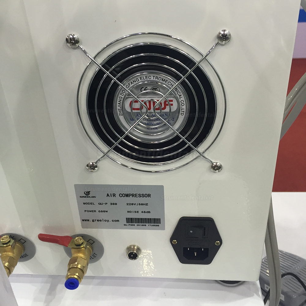 GREELOY® GU-P302 Portastrumenti per unità odontoiatriche + GU-P300 compressore d'aria