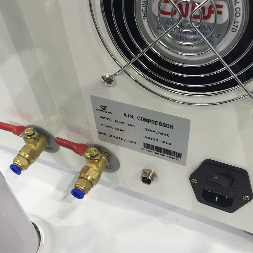 GREELOY® GU-P302 Portastrumenti per unità odontoiatriche + GU-P300 compressore d'aria