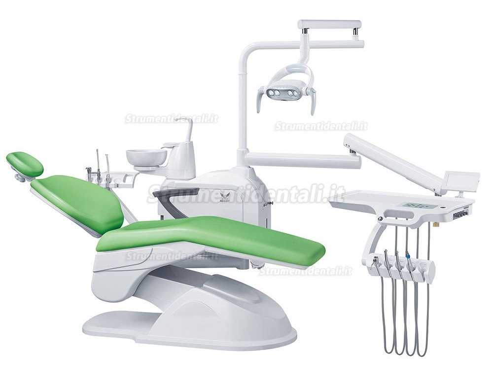 Gladent® GD-S200 Poltrona dentista con sputacchiera girevole in ceramica