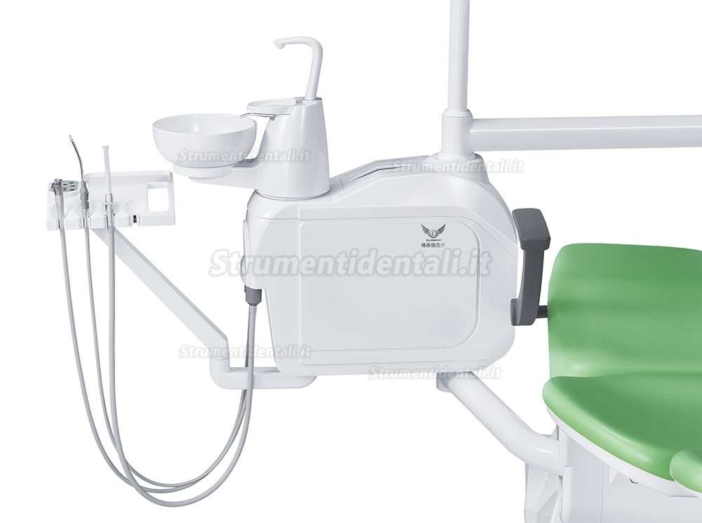 Gladent® GD-S200 Poltrona dentista con sputacchiera girevole in ceramica