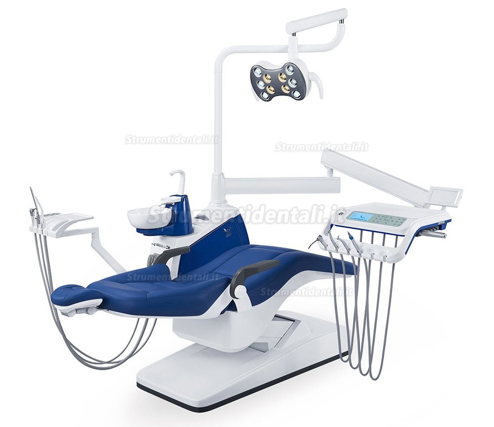 Poltrona per impianti dentali integrali Gladent® GD-S350 per studio dentistico