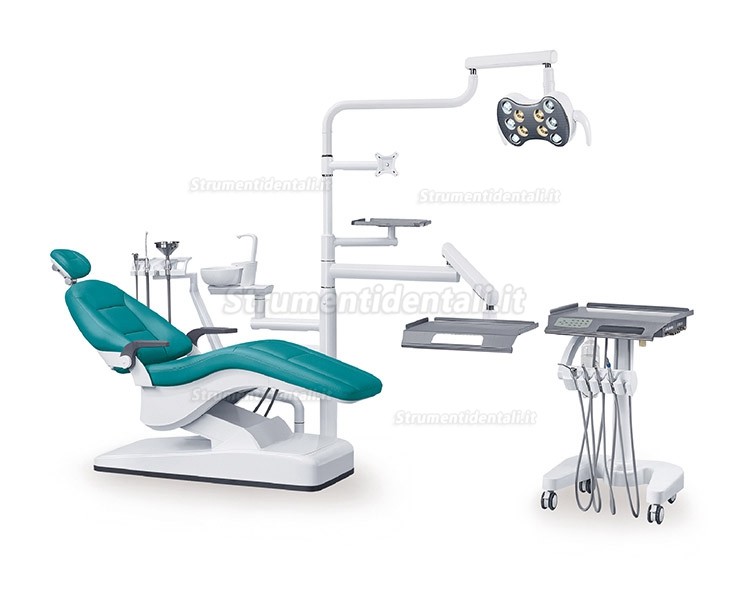 Poltrona per impianti dentali integrali Gladent® GD-S350 per studio dentistico