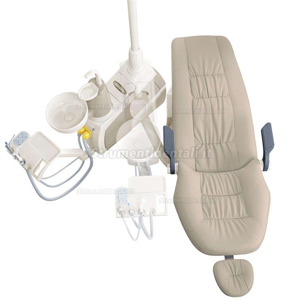 Riuniti odontoiatrici Gladent® GD-S350C con portastrumenti indipendente