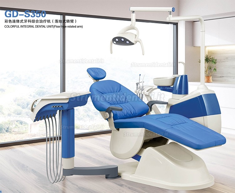 Poltrona dentista / Riunito odontoiatrico Gladent® GD-S350D (Stile International) 