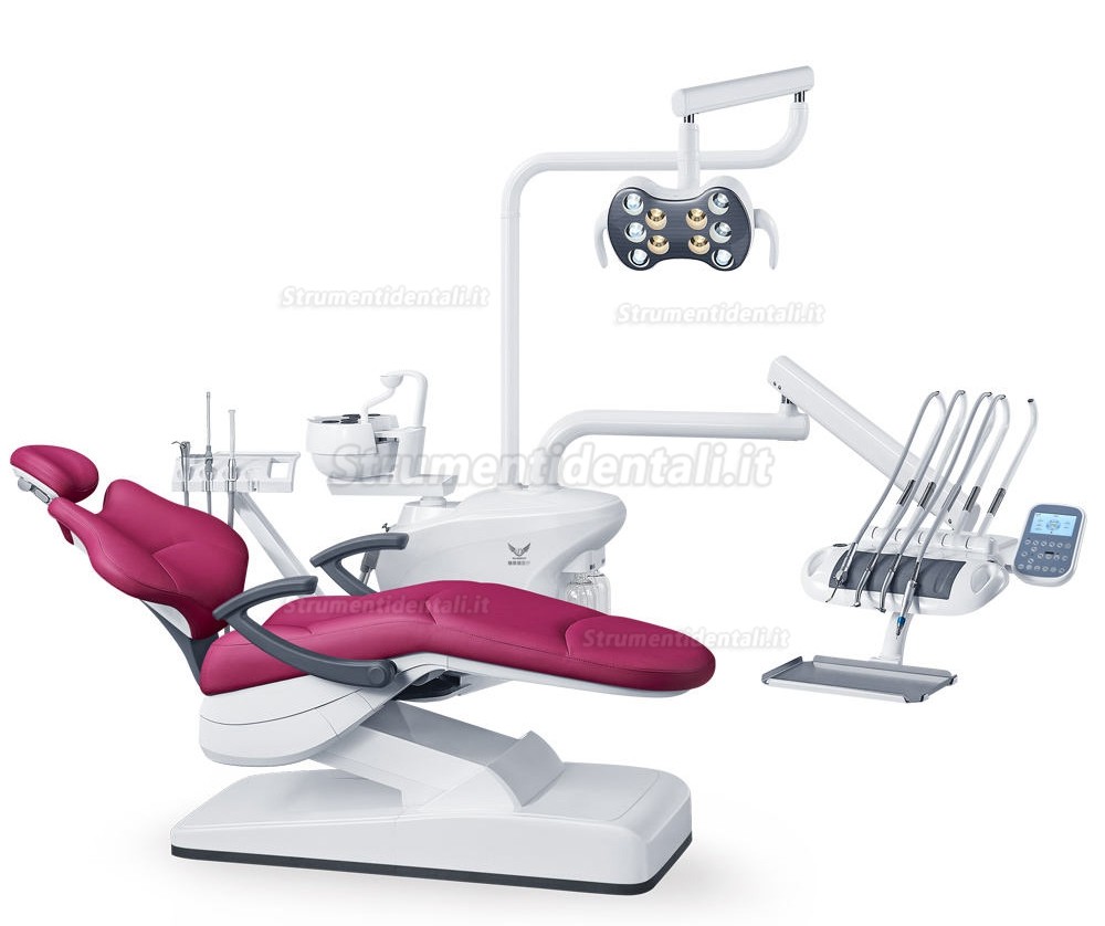 Sistema di unità odontoiatriche idrauliche / riunito odontoiatrico integrato Gladent® GD-S600 (stile continental)