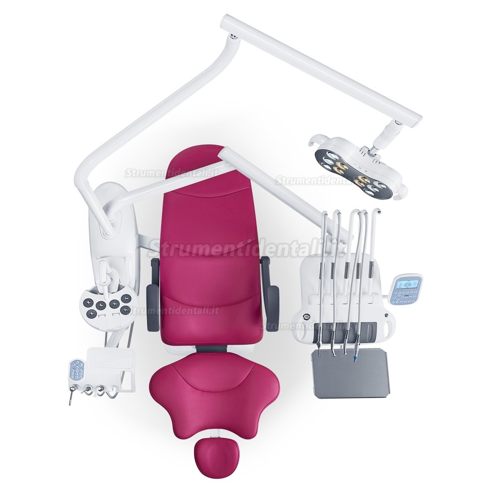 Sistema di unità odontoiatriche idrauliche / riunito odontoiatrico integrato Gladent® GD-S600 (stile continental)