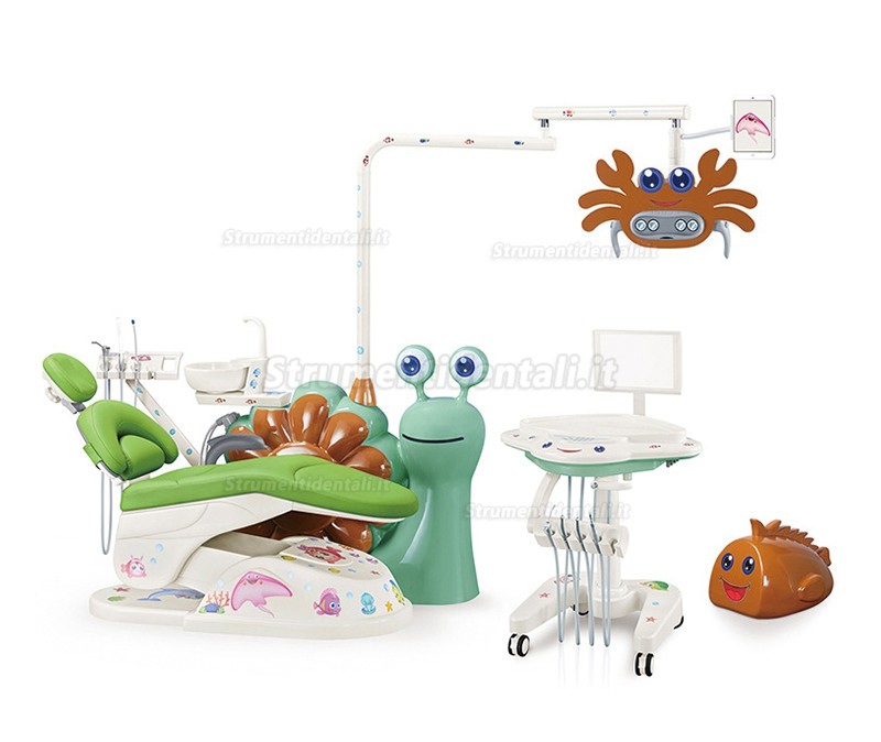 Poltrona odontoiatrica elettrica per bambini / Riunito odontoiatrico per bambini Gladent® GD-S800