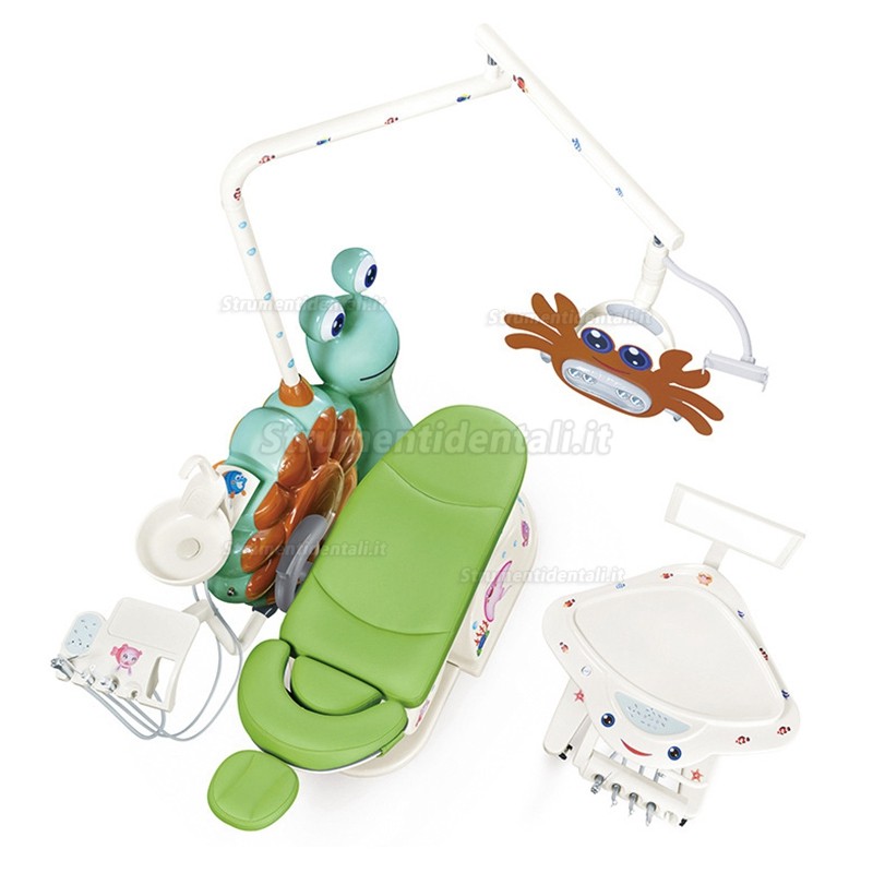 Poltrona odontoiatrica elettrica per bambini / Riunito odontoiatrico per bambini Gladent® GD-S800