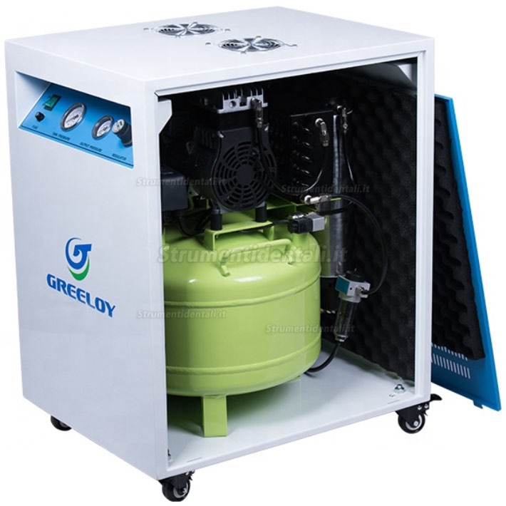 Greeloy® GA-81XY Compressore insonorizzate con aria essiccatore