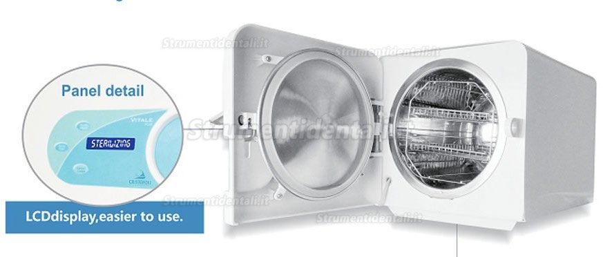 Cristófoli® Vitale 12 Sterilizzazione Autoclave 12L Classe N