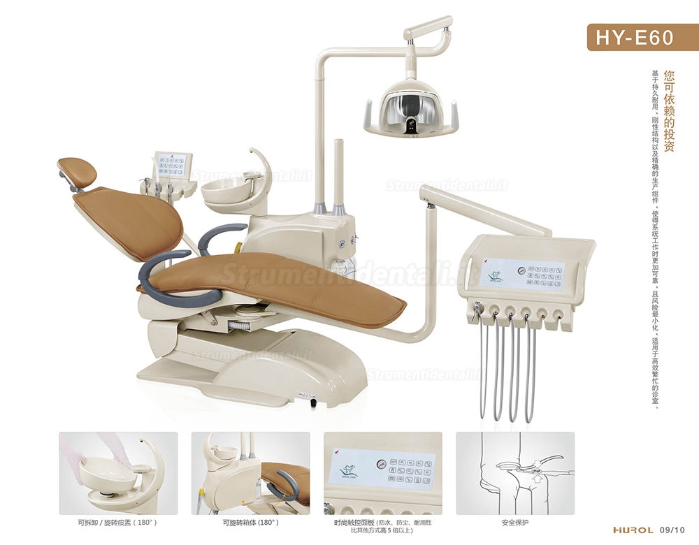 HY® HY-O-E60B-A Poltrona dentista con Certificato CE