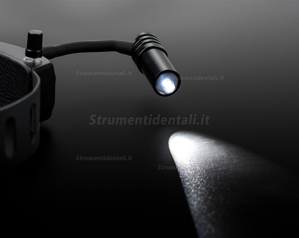 YUYO 5W Luce Per Occhiali Ingrandenti + 2.5X Occhiali Ingrandenti Odontoiatria