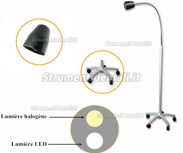 JD1100 Modello di lampade diagnostica medica a piedi