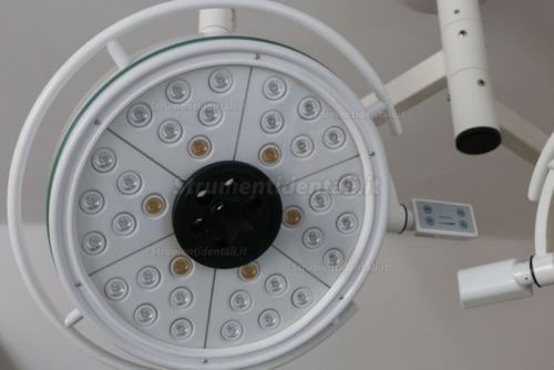 KWS KD-2072B-2 216W Lampada a Due Teste a Led a Soffitto Per Esami Chirurgici Senza Ombra
