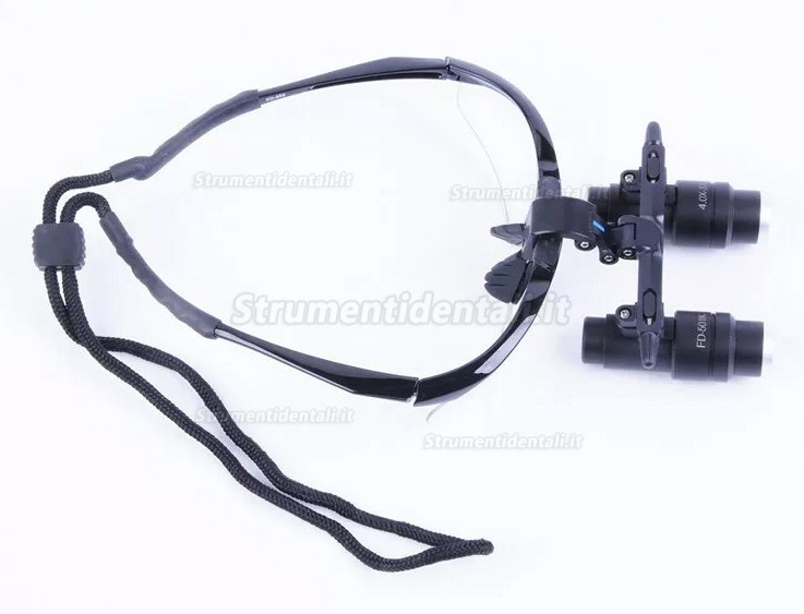 KWS FD-501K 4.0X Occhiali ingrandenti prismatici odontoiatria, Occhialini ingrandenti per dentisti