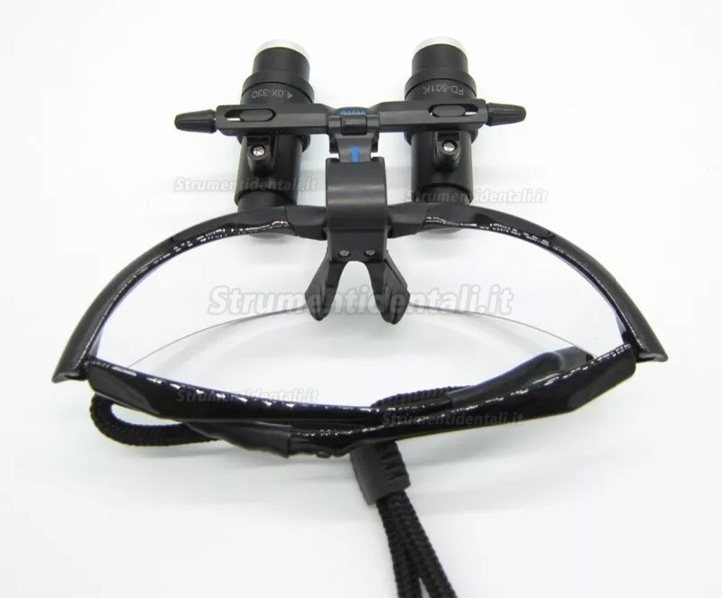 KWS FD-501K 4.0X Occhiali ingrandenti prismatici odontoiatria, Occhialini ingrandenti per dentisti