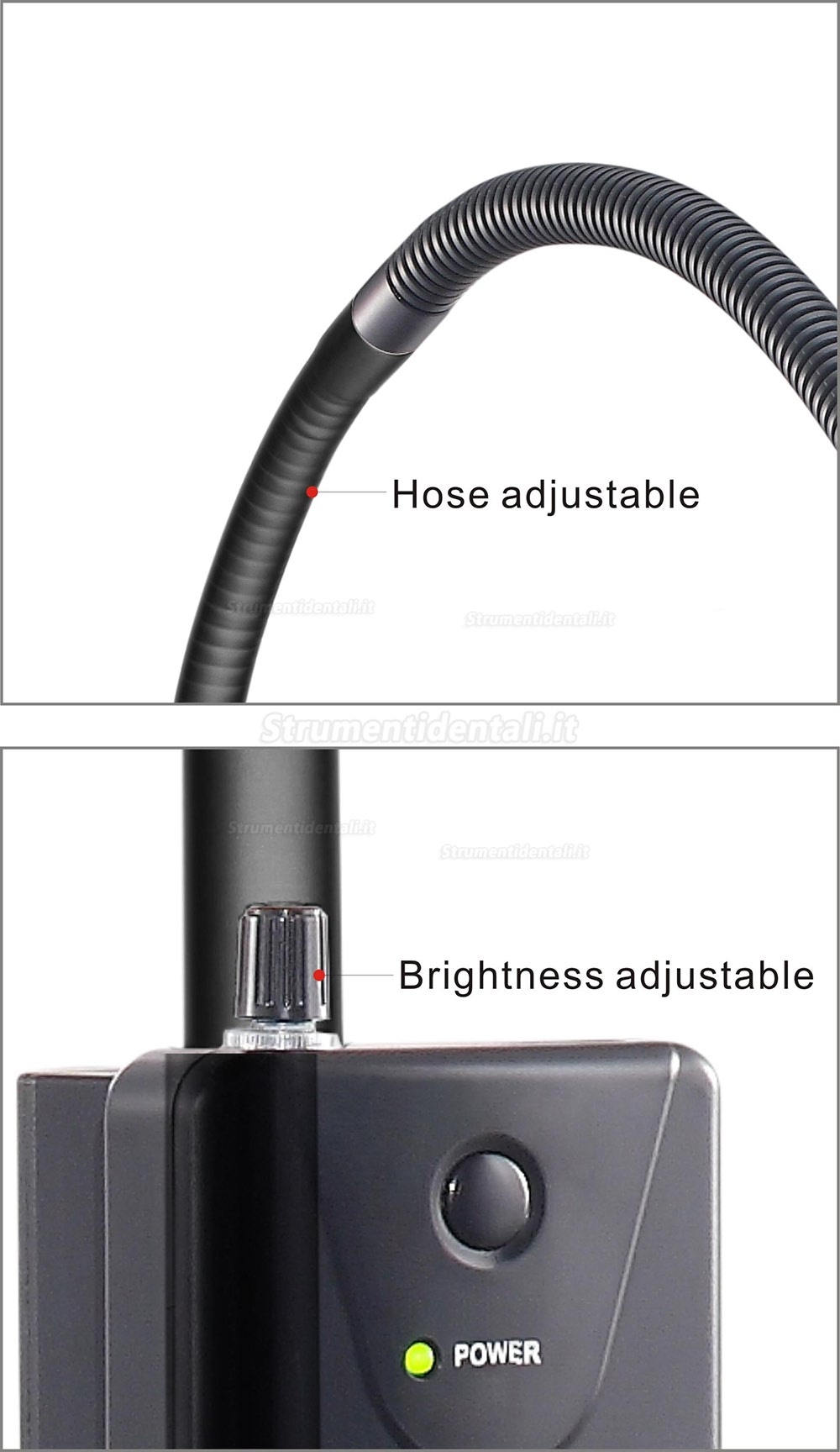 KWS KD-2003W-3 Lampada per Visita Medica di Illuminazione Dentale ad Alta Luminosità KWS KD-2003W-3 Lampada per Visita Medica di Illuminazione Dentale ad Alta Luminosità
