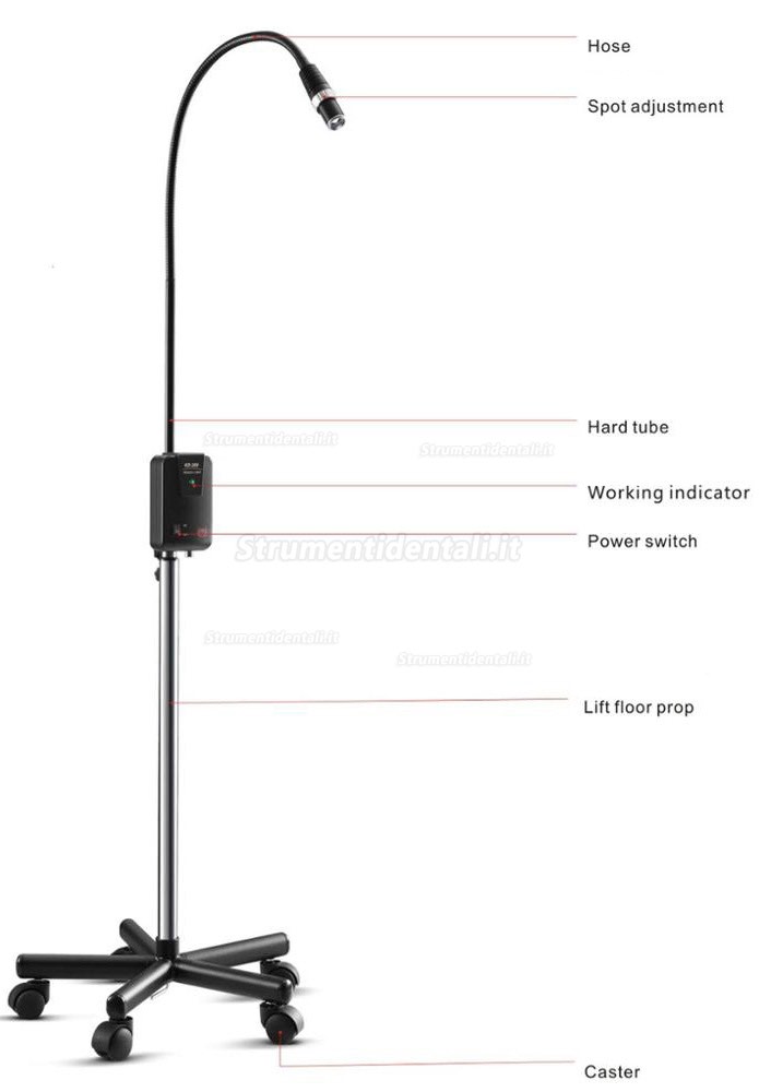 KWS KD-2005W-1 5W LED Lampade diagnostiche portatile ad alta luminosità