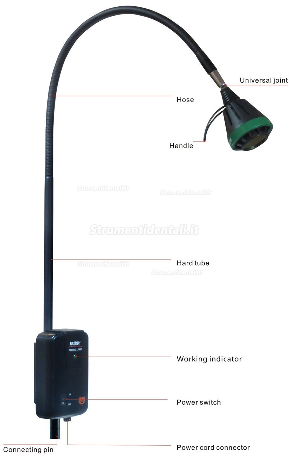 KWS KD-2035W-1 35W Lampade diagnostiche mediche alogena KWS KD-2035W-1 35W Lampade diagnostiche mediche alogena