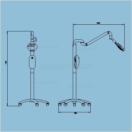 Saab® KY-M208A Lampade sbiancamento dentale