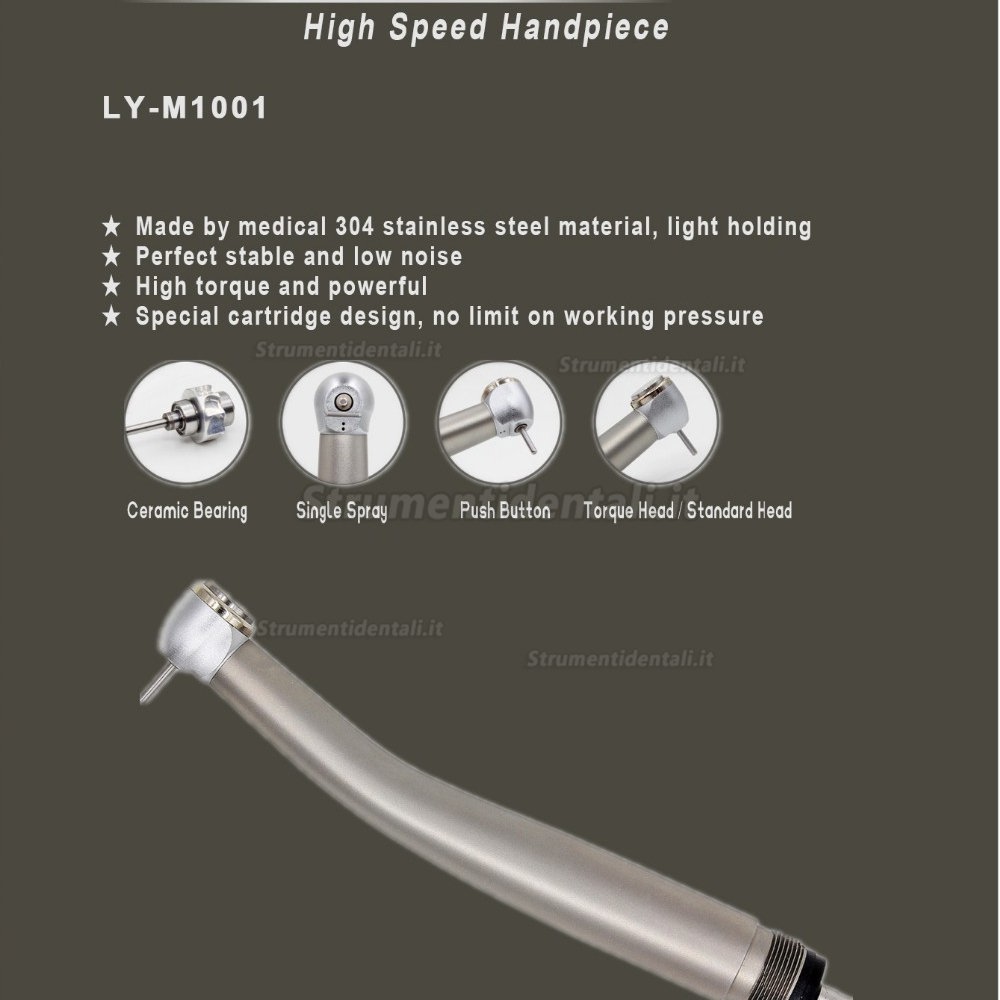 Manipolo dentale a turbina ad alta velocità LY LY-H606