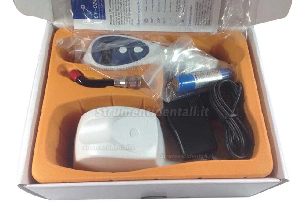 Lampada LED per Cura della Luce con Polimerizzazione senza Lampada con Rivelatore del Caries Lampada LED per Cura della Luce con Polimerizzazione senza Lampada con Rivelatore del Caries