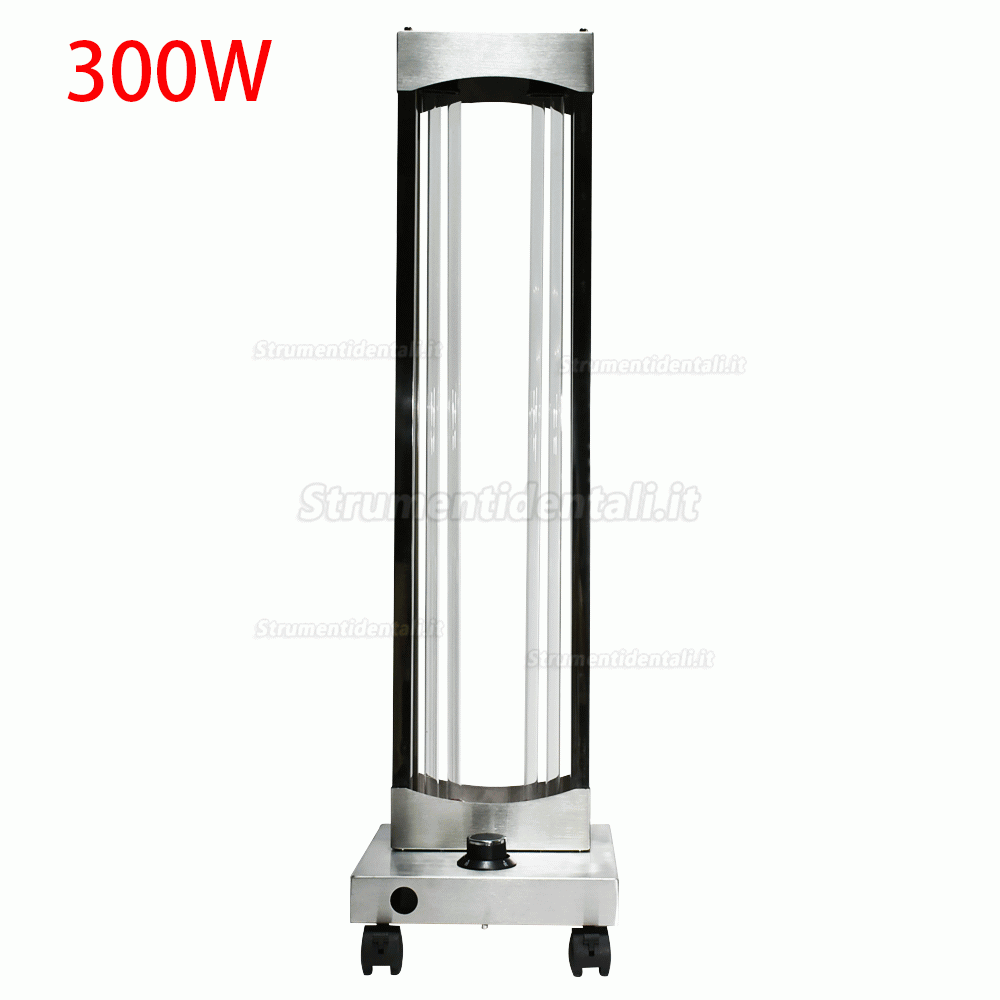 300W Professionale UV+ Ozono Acciaio Inossidabile Sterilizzatore Lampada con Sensori Radar