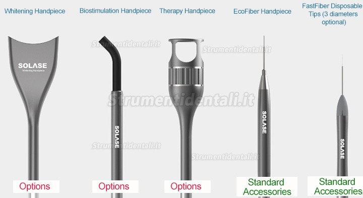 LAZON SOLASE PRO laser a diodi odontoiatria 3 lunghezze d'onda in UNA 450 nm/635 nm/980 nm