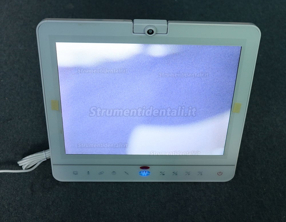 Sistema di Telecamere Intraorale Cablato da 15 Pollici con Monitor Dentale VGA+VIDEO Porta con Supportore LCD MD1500