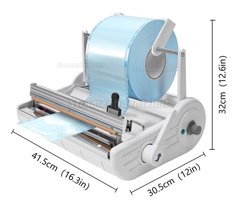 Termosigillatrice per buste di disinfezione in autoclave, Sterilizzatore Sigillatrice per temperatura regolabile
