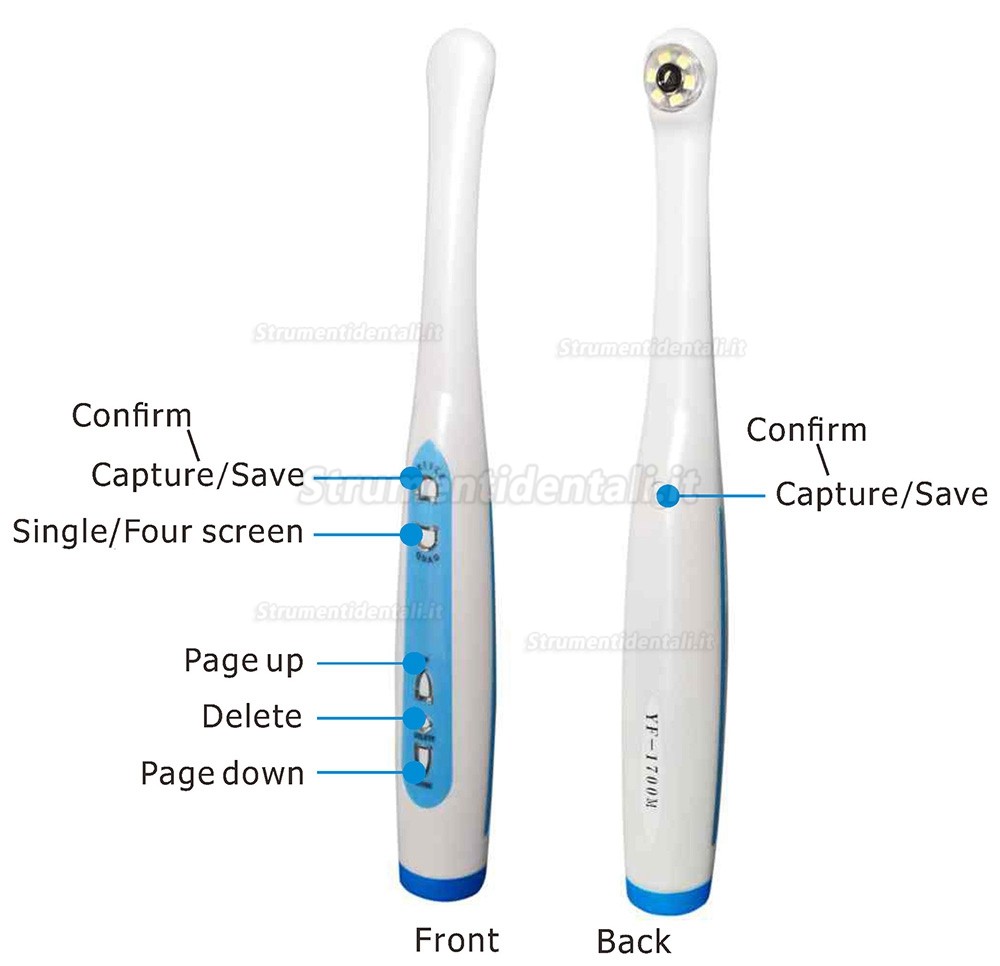 Telecamera intraorale dentale Magenta YF1700M con schermo da 17 pollici e WIFI