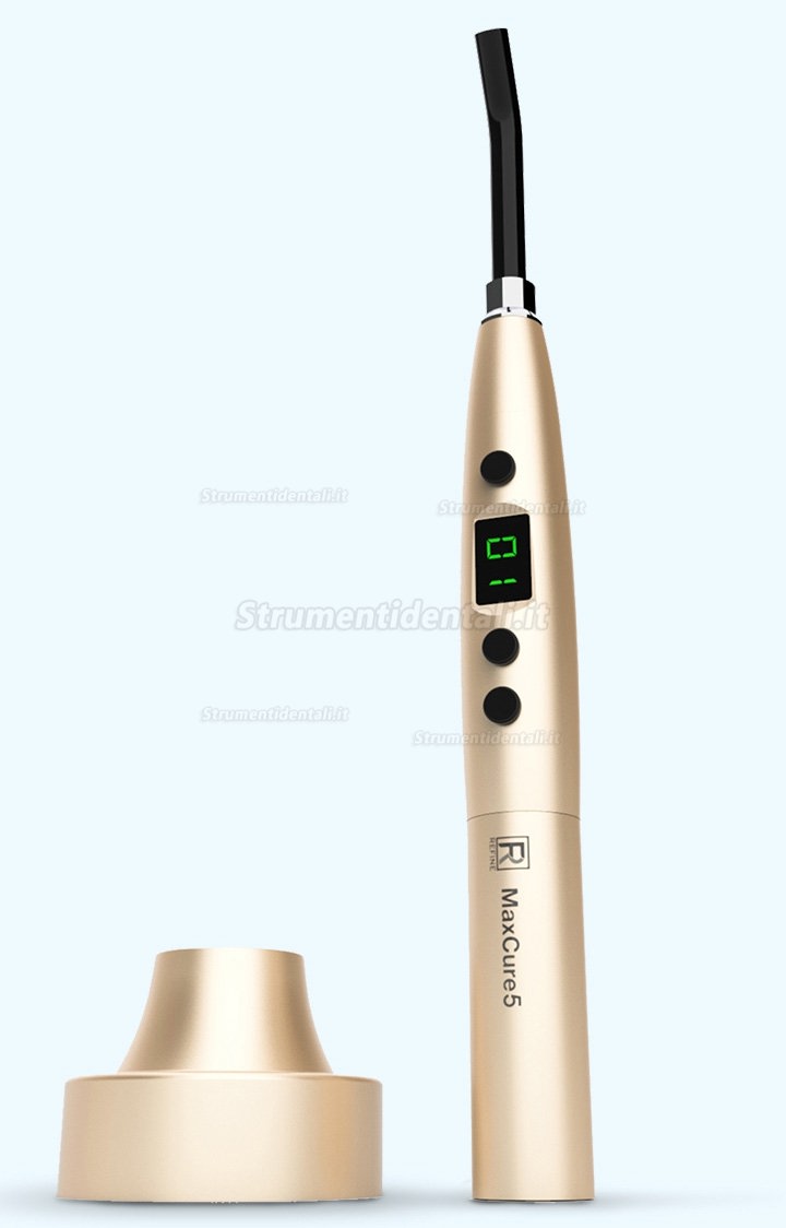 Refine MaxCure5 Dentale LED Lampada Fotopolimerizzazione 1800mw