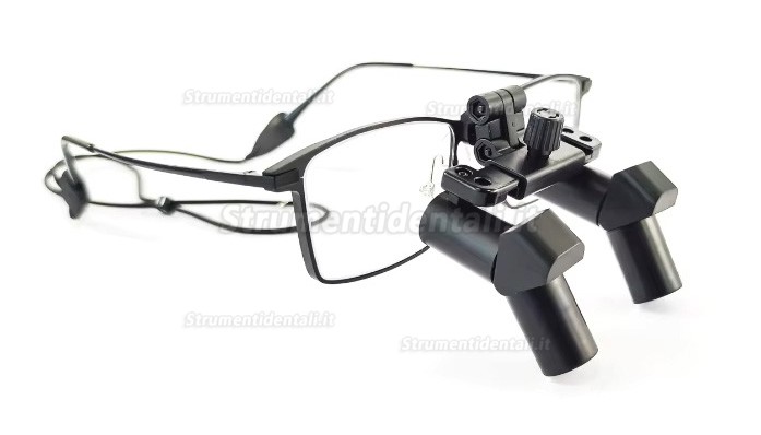 Micare EFM-450X 4.5X Occhiali ingrandenti ergonomiche odontoiatria,Occhiali ergo ingrandimento tipo flip-up