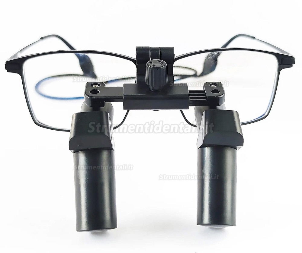 Micare EFM-650X 6.5X Occhiali ingrandenti ergonomiche odontoiatria,Occhiali ergo ingrandimento tipo flip-up