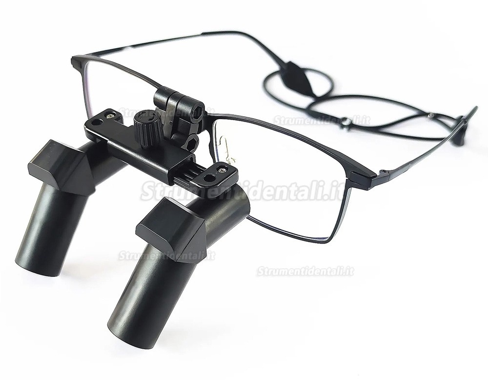 Micare EFM-650X 6.5X Occhiali ingrandenti ergonomiche odontoiatria,Occhiali ergo ingrandimento tipo flip-up