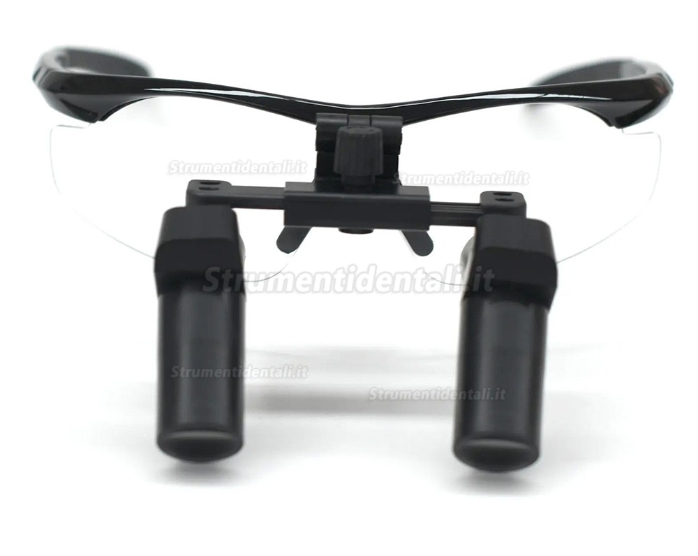 Micare EFM-650X 6.5X Occhiali ingrandenti ergonomiche odontoiatria,Occhiali ergo ingrandimento tipo flip-up