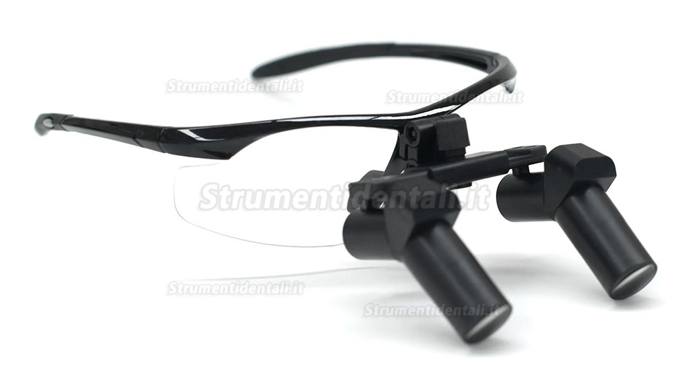 Micare EFM-650X 6.5X Occhiali ingrandenti ergonomiche odontoiatria,Occhiali ergo ingrandimento tipo flip-up
