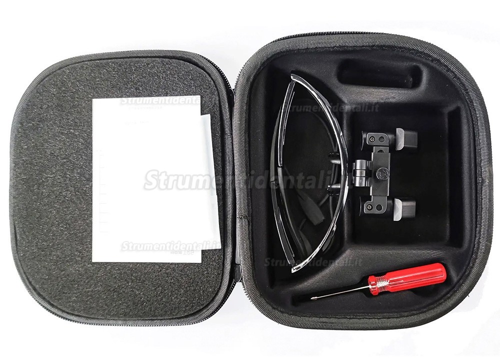 Micare ENM-350X 3.5X Occhiali ingrandenti ergo odontoiatria, Occhiali dentista tipo TTL