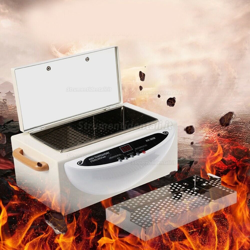 Sterilizzatore Dentale a Calore Secco Nova®Kh-360B, Tatuaggio Medico Veterinario con Controllo Display Digitale Sterilizzatore Dentale a Calore Secco Nova®Kh-360B, Tatuaggio Medico Veterinario con Controllo Display Digitale