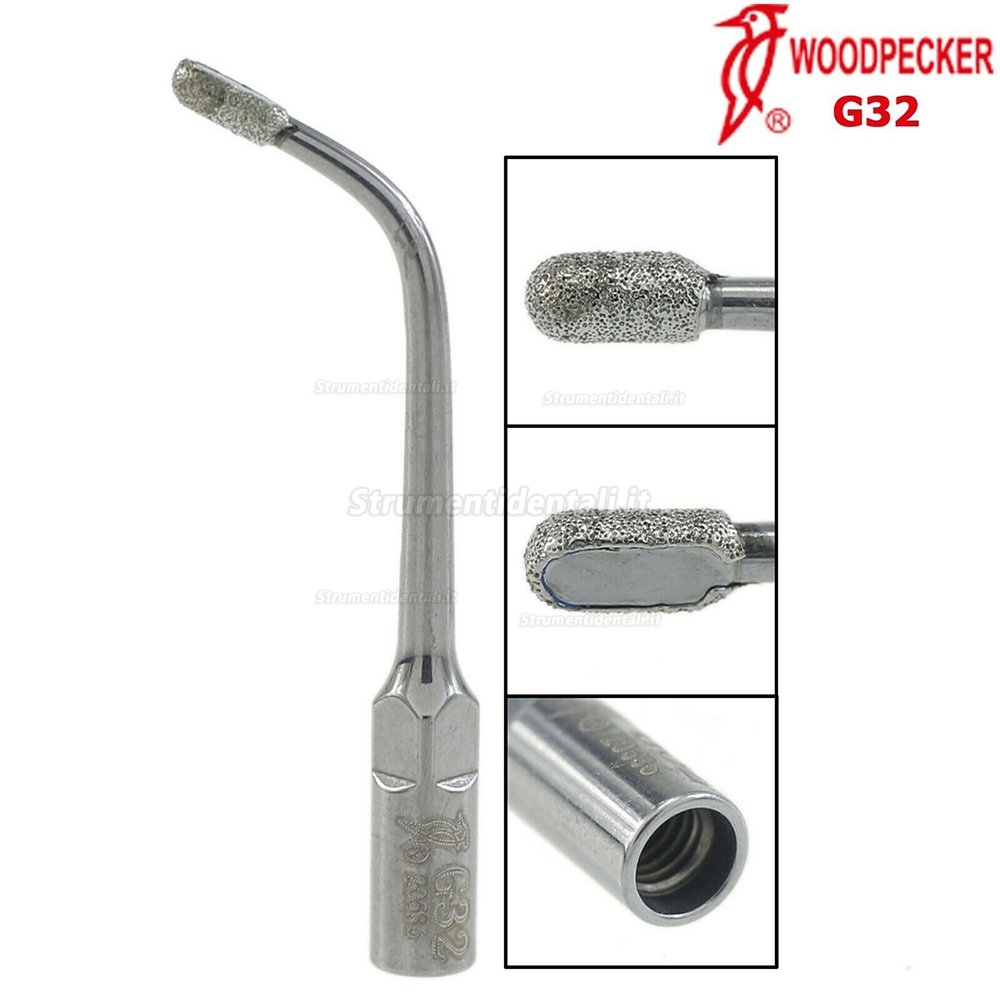 5 Pz Woodpecker Inserti piezo /punte ablatore per cavità spalla preparazione G20 G31 G32 G33 compatibile con EMS