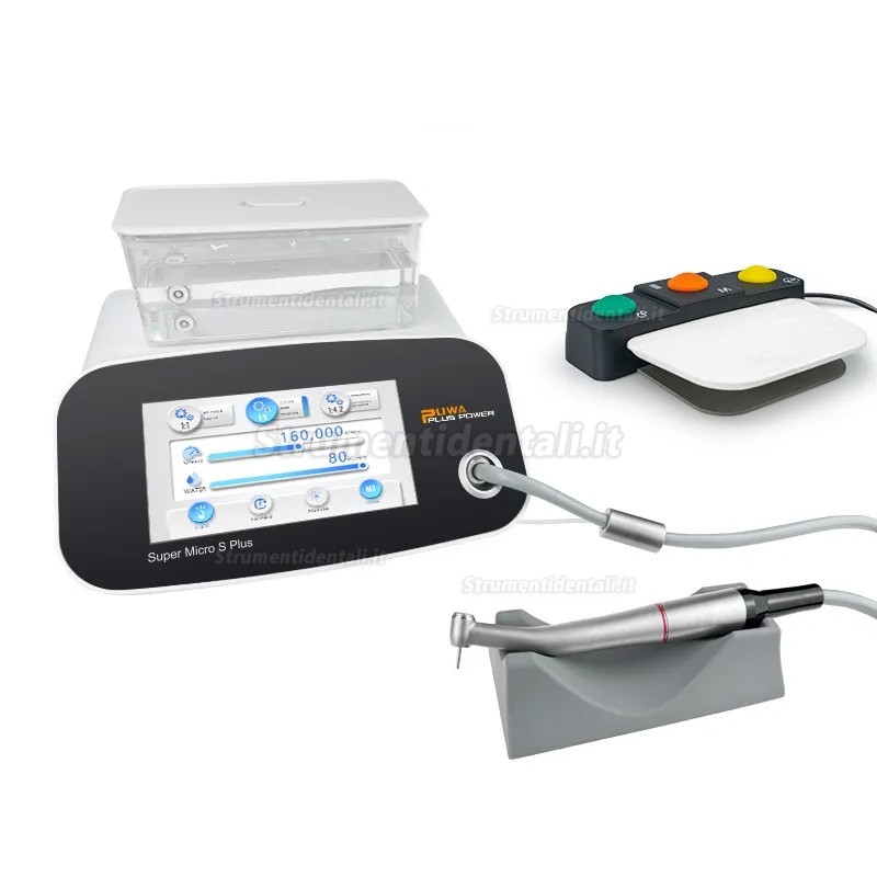 Pluspower Super Micro S PLUS Micromotore elettrico odontoiatrico con serbatoio d'acqua Pluspower Super Micro S PLUS Micromotore elettrico odontoiatrico con serbatoio d'acqua