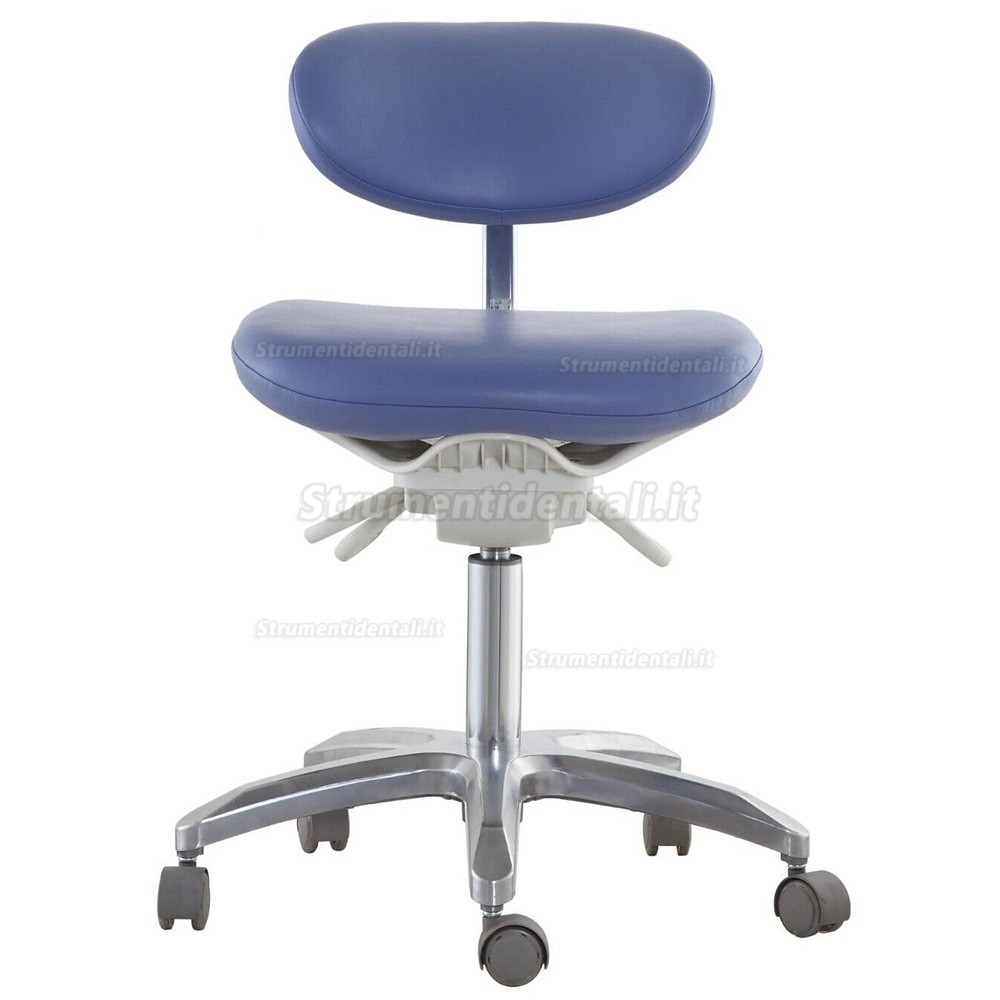 QIYUAN QY DS-PB1 Sgabello odontoiatrico, seduta per sedia dentisti dinamica con base del piede QIYUAN QY DS-PB1 Sgabello odontoiatrico, seduta per sedia dentisti dinamica con base del piede