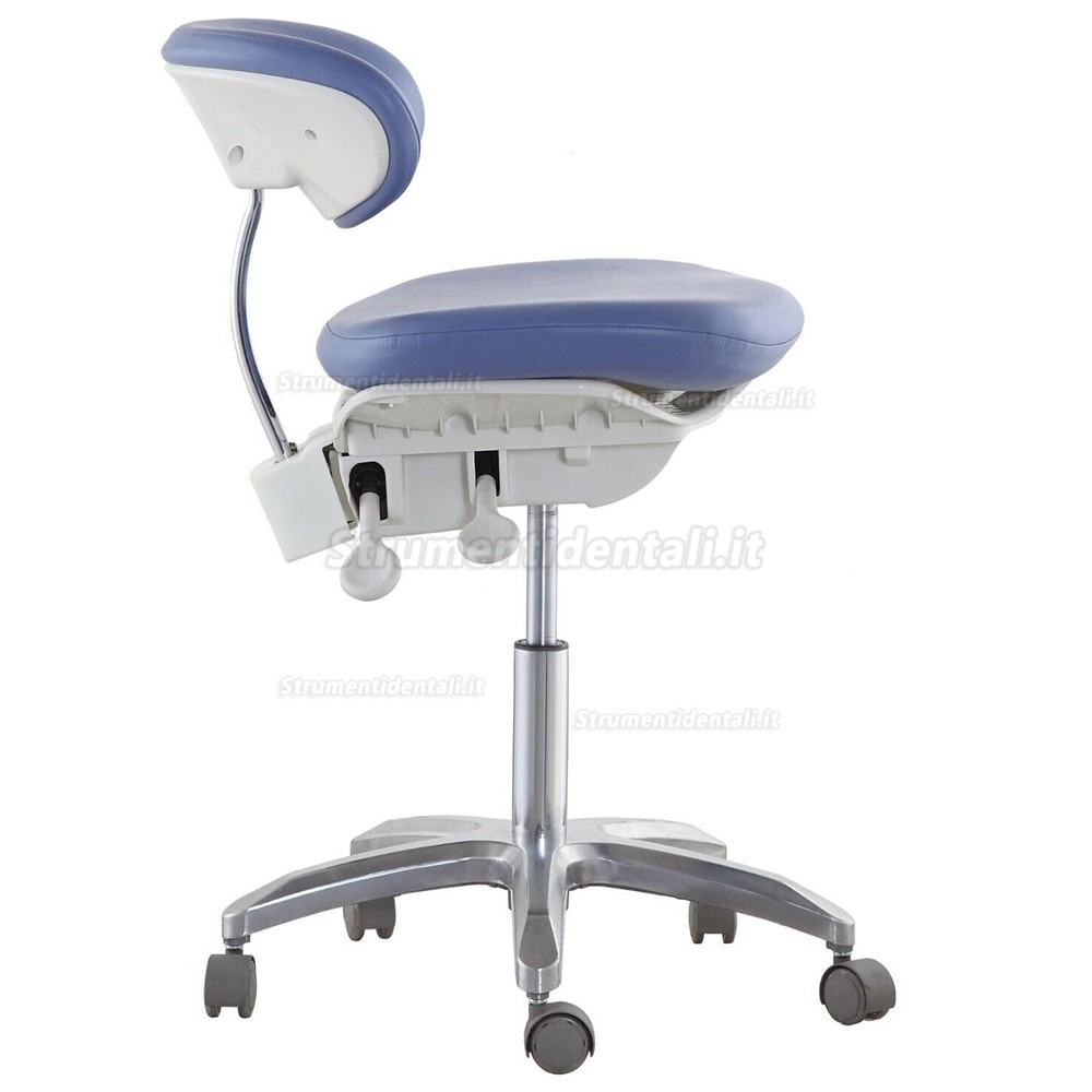QIYUAN QY DS-PB1 Sgabello odontoiatrico, seduta per sedia dentisti dinamica con base del piede QIYUAN QY DS-PB1 Sgabello odontoiatrico, seduta per sedia dentisti dinamica con base del piede